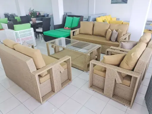 Code 4087 (3 SEATER, RATTAN 001)