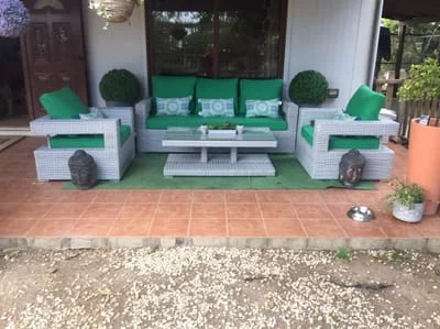 Code 4101 (3 SEATER, RATTAN 001)