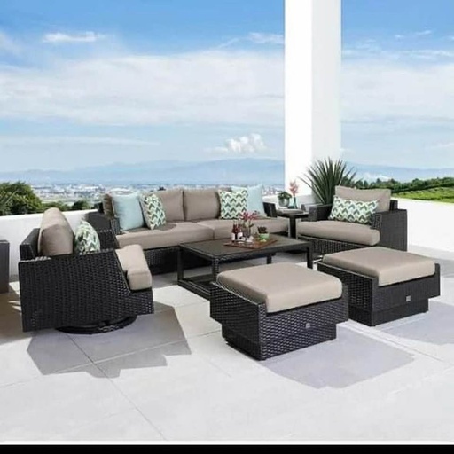 Code 4128 (3 SEATER, RATTAN 001)
