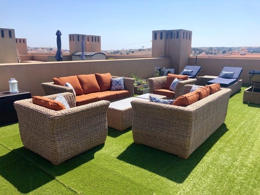 Code 4129 (3 SEATER, RATTAN 001)