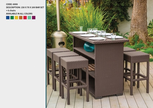 Code 6008 (TABLE, RATTAN 001)