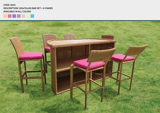 Code 6010 (TABLE, RATTAN 001)
