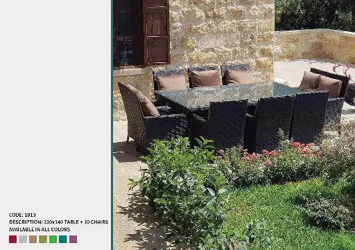 Code 1013 (TABLE, RATTAN 001)
