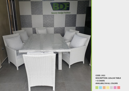 Code 1021 (TABLE, RATTAN 001)