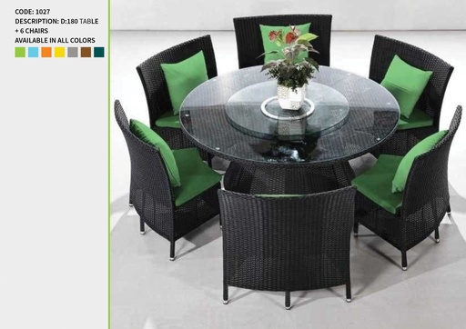 Code 1027 (TABLE, RATTAN 001)