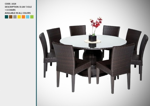 Code 1028 (TABLE, RATTAN 001)