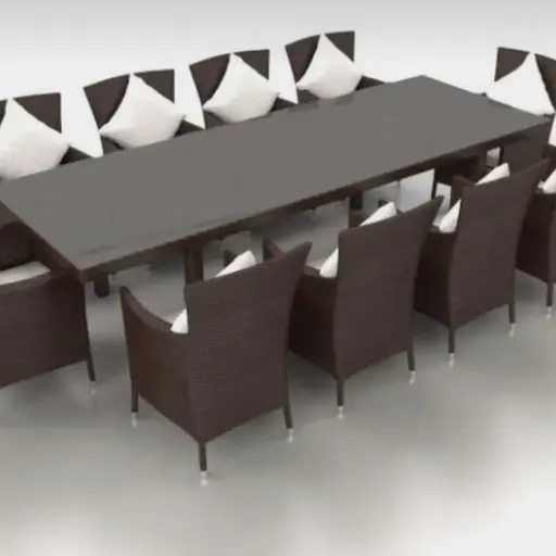 Code 1077 (TABLE, RATTAN 001)