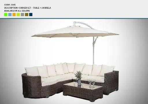 Code 2045 (TABLE, RATTAN 001)