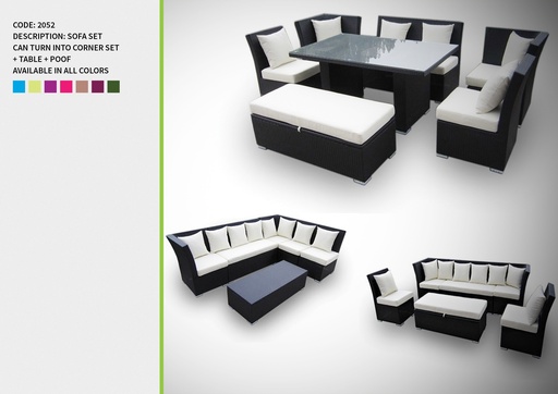 Code 2052 (TABLE, RATTAN 001)