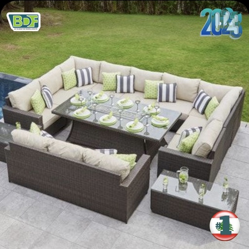 Code 2071 (3 SEATER, RATTAN 001)