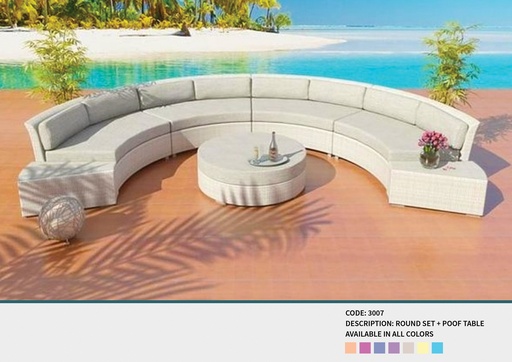 Code 3007 (TABLE, RATTAN 001)