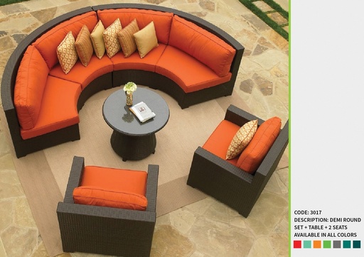 Code 3017 (1 SEATER, RATTAN 001)