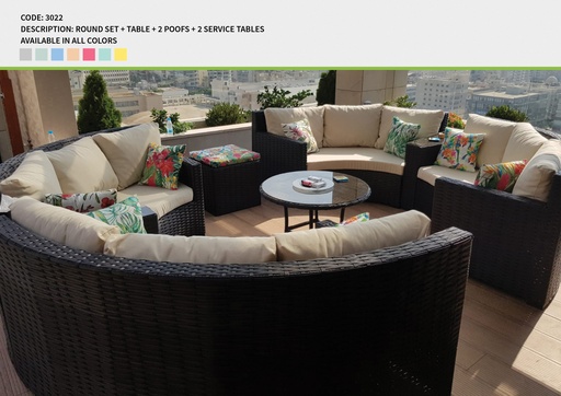 Code 3022 (TABLE, RATTAN 001)