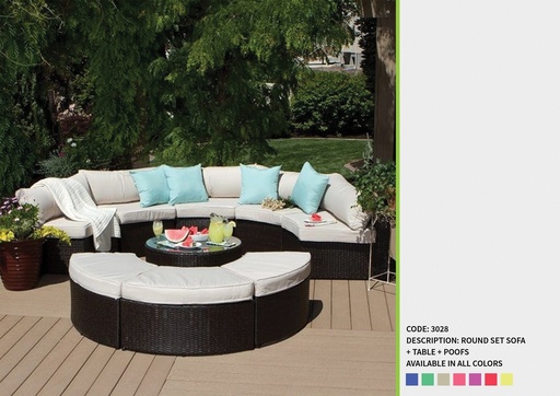 Code 3028 (TABLE, RATTAN 001)